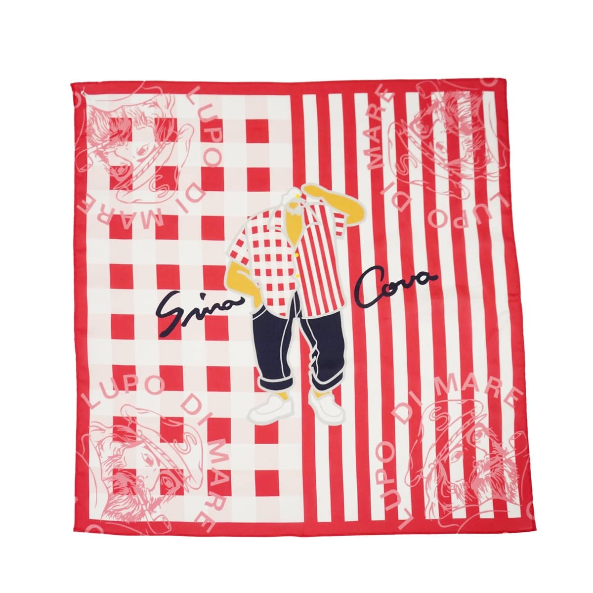 [SINA COVA(シナコバ)]フリーチーフ(バンダナ) 25176210 レッド F