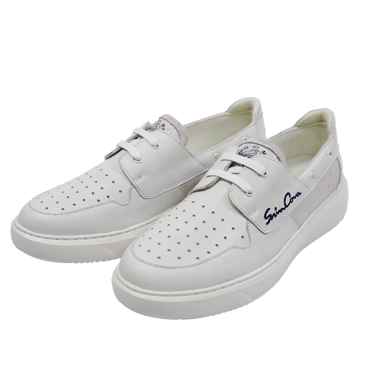 [SINA COVA(シナコバ)]スニーカー(デッキシューズ) 25176400 ホワイト 26