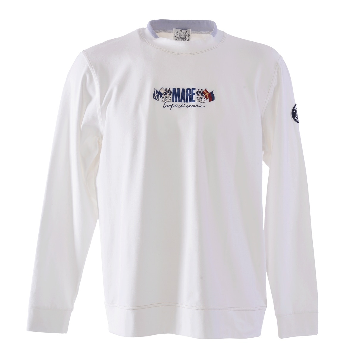 [SINA COVA(シナコバ)]モックネックTシャツ ユニセックス(男女兼用) 25210010 オフホワイト Mサイズ