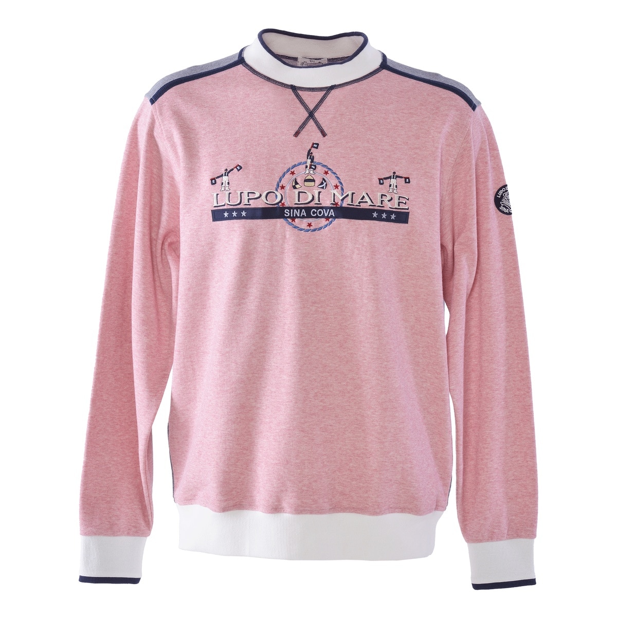 [SINA COVA(シナコバ)]クルーネックプルオーバー ユニセックス(男女兼用) 25210040 レッド Sサイズ