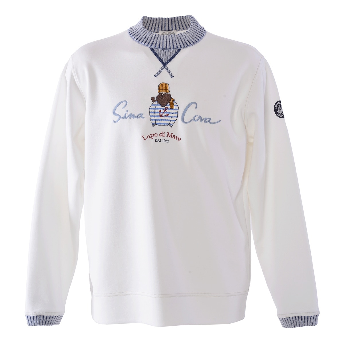 [SINA COVA(シナコバ)]モックネックプルオーバー ユニセックス(男女兼用) 25210060 オフホワイト Lサイズ