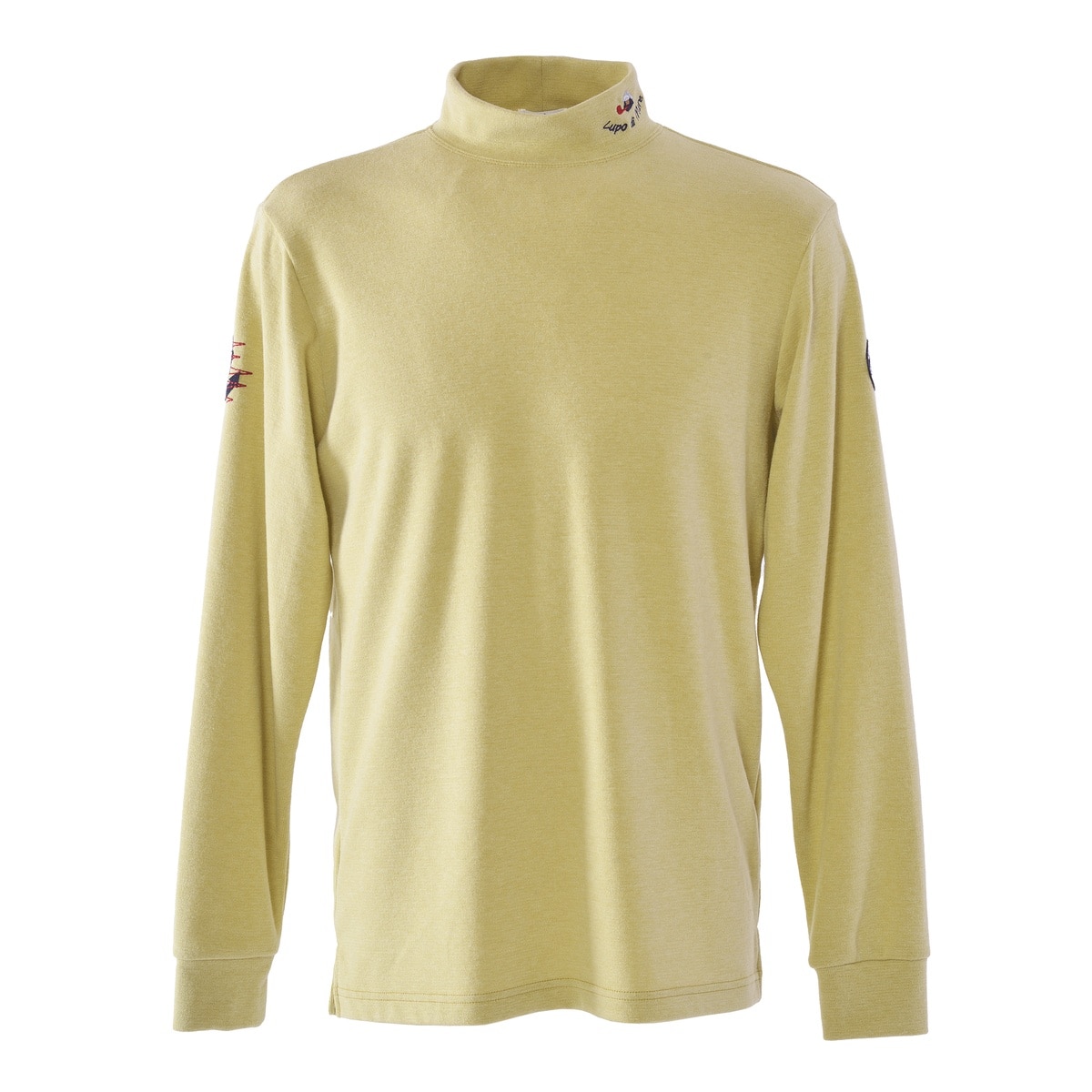 [SINA COVA(シナコバ)]ハイネックTシャツ 25210070 イエロー Lサイズ