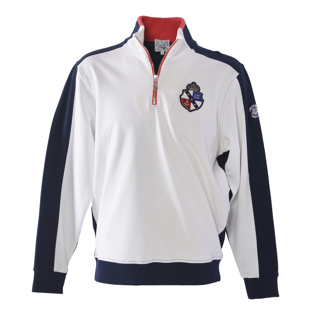 [SINA COVA(シナコバ)]ZIPUPプルオーバー 25210080 ネイビー LLサイズ