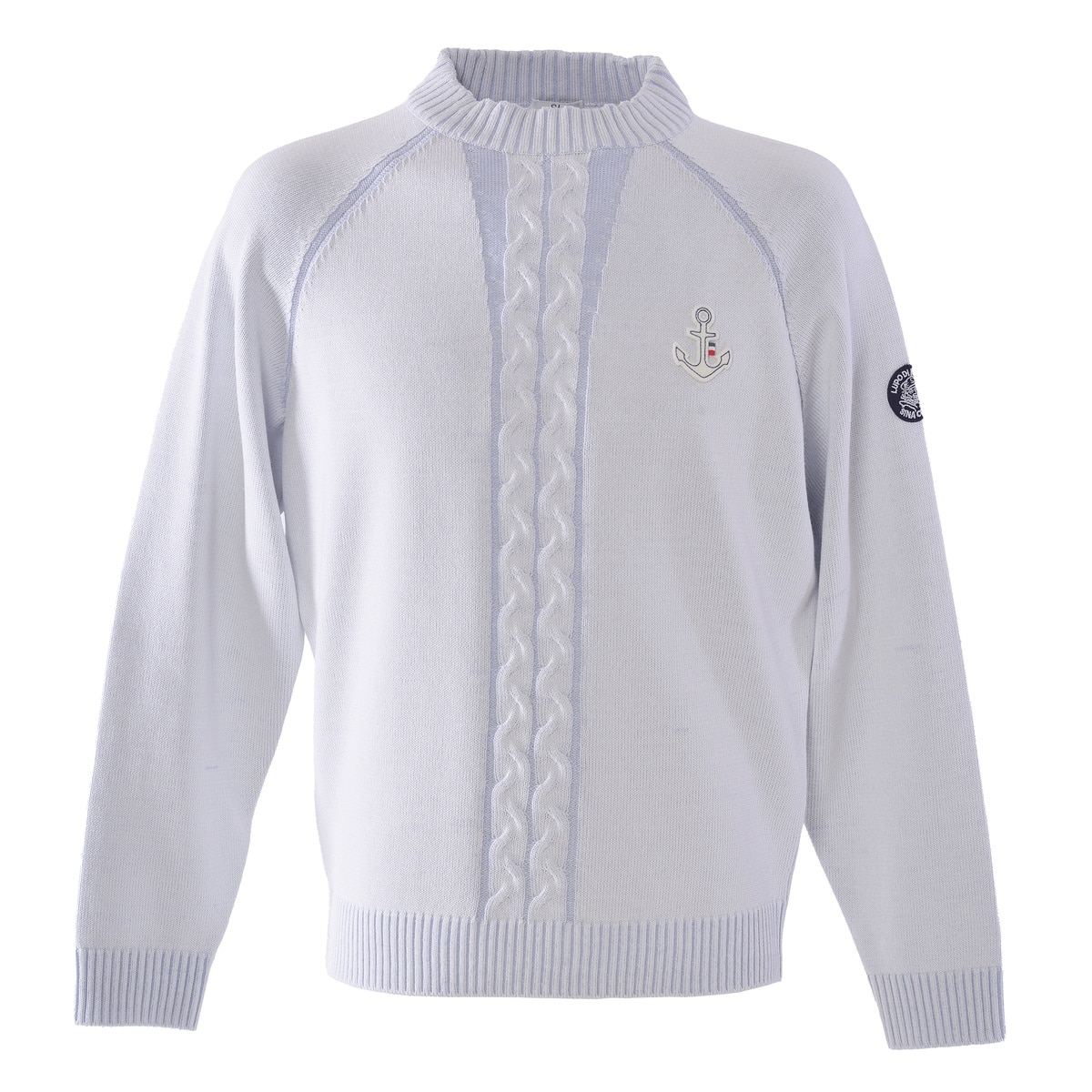 [SINA COVA(シナコバ)]モックネックセーター ユニセックス(男女兼用) 25212010 グレー Sサイズ