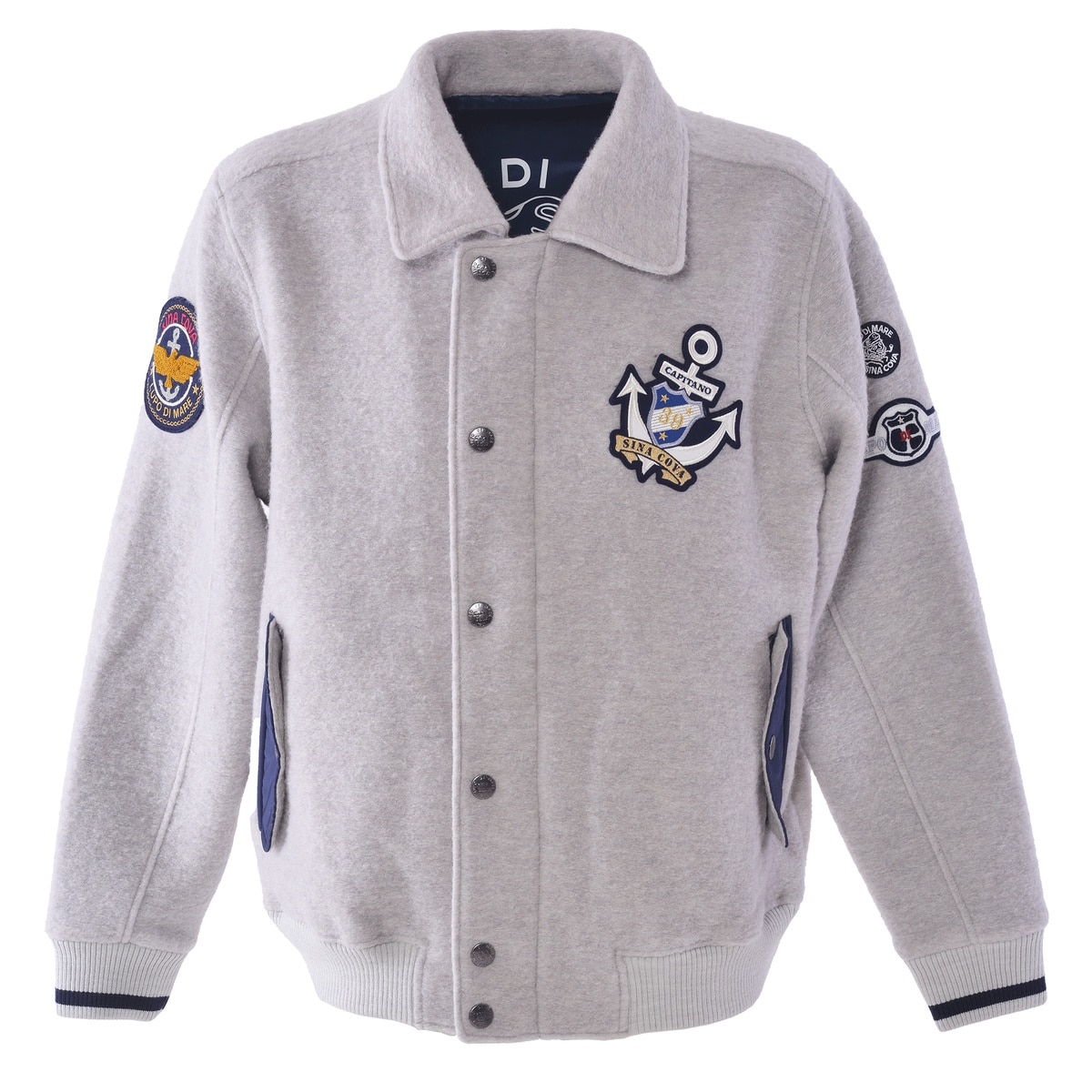 [SINA COVA(シナコバ)]スタジアムジャンパー 25213090 グレー Lサイズ