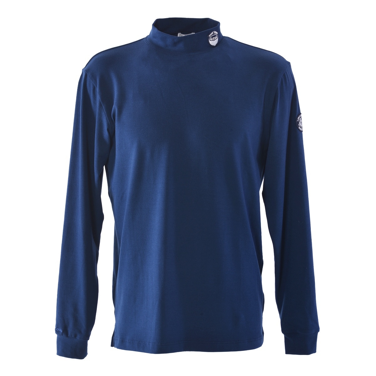 [SINA COVA(シナコバ)]ハイネックTシャツ 25220030 ネイビー Lサイズ