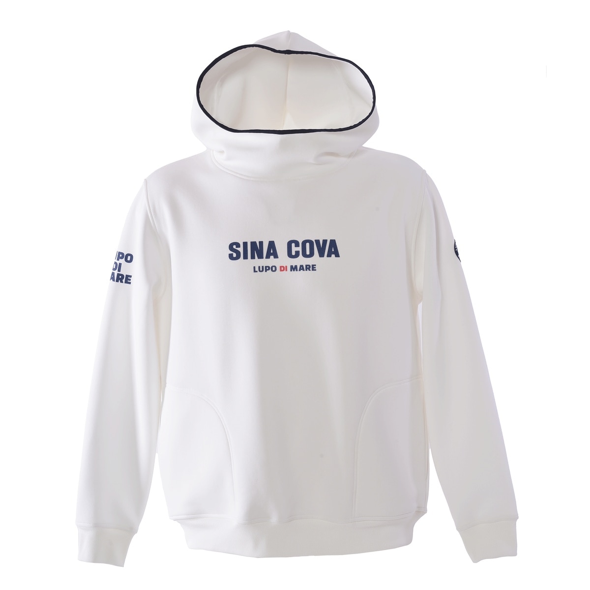 [SINA COVA(シナコバ)]ハイネックパーカー 25250060 ホワイト Lサイズ