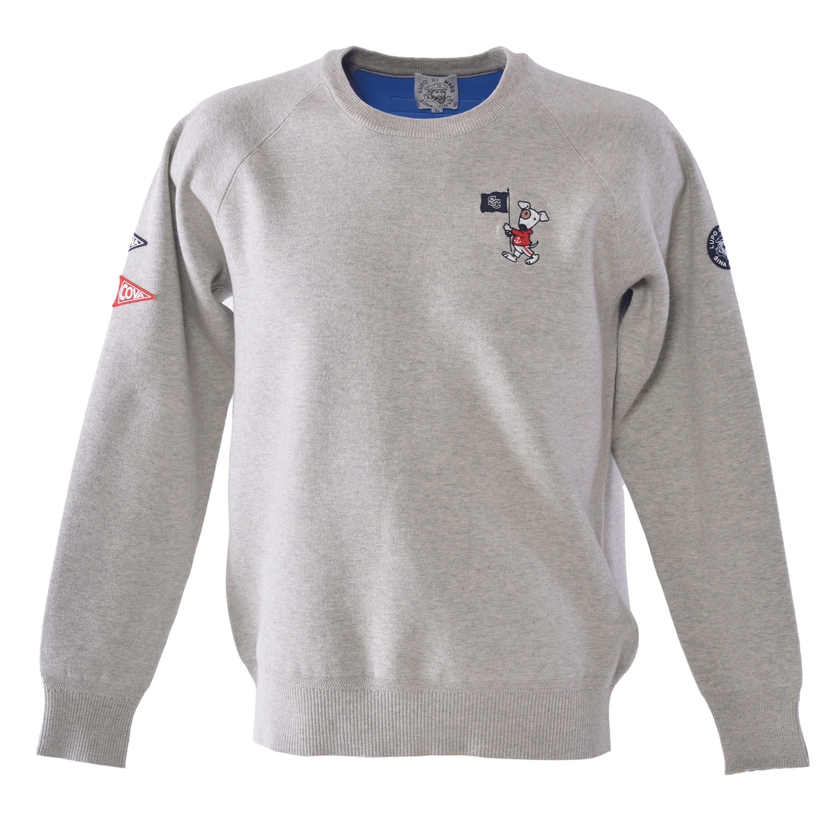 [SINA COVA(シナコバ)]クルーネックセーター 25252010 グレー LLサイズ