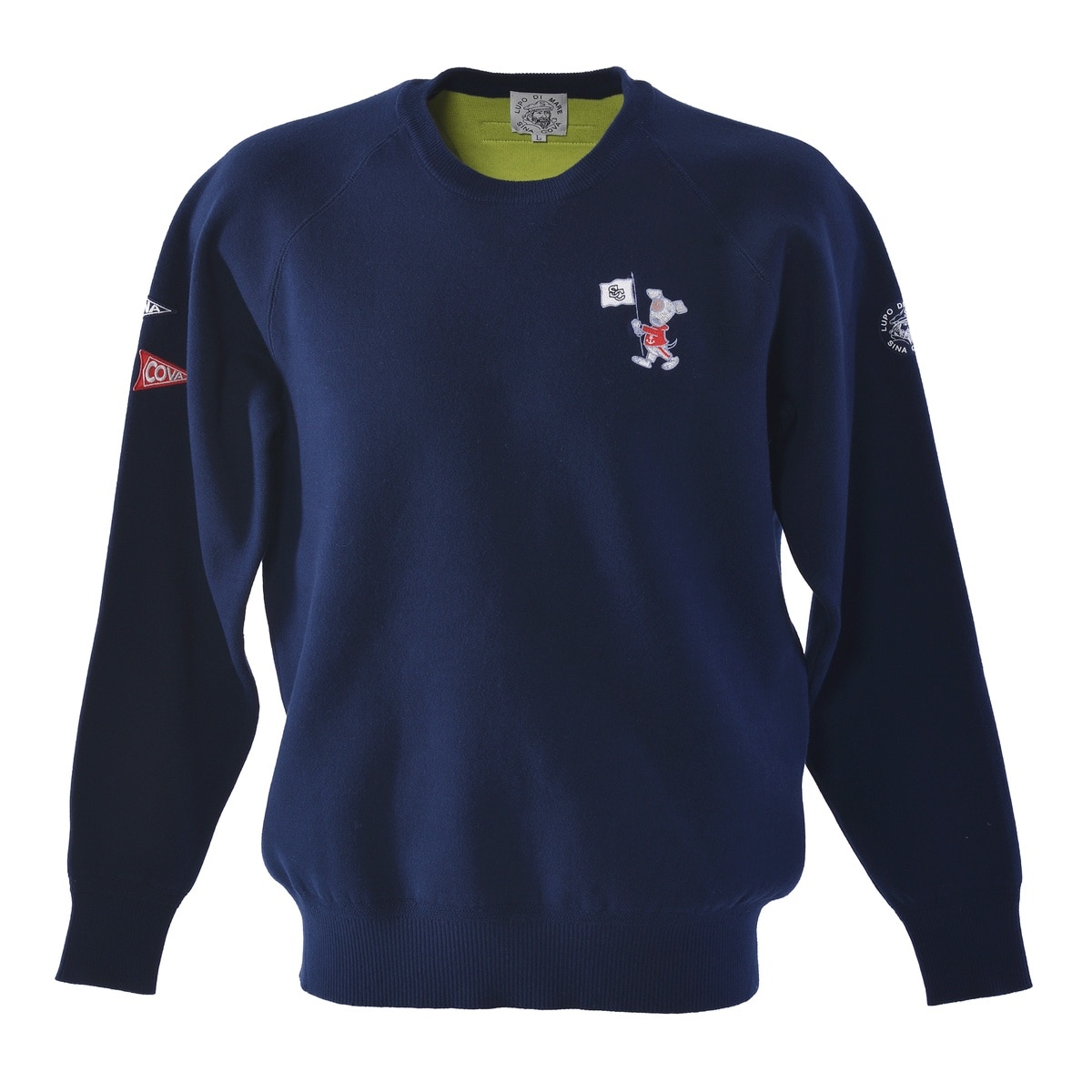 [SINA COVA(シナコバ)]クルーネックセーター 25252010 ネイビー Lサイズ