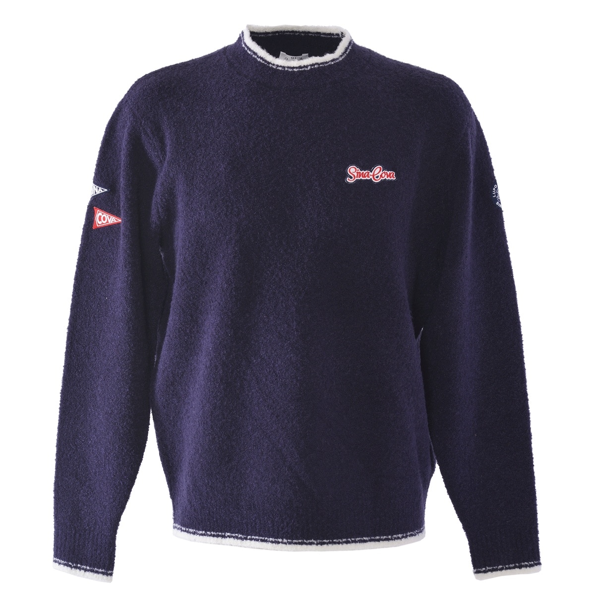 [SINA COVA(シナコバ)]クルーネックセーター 25252020 ネイビー LLサイズ