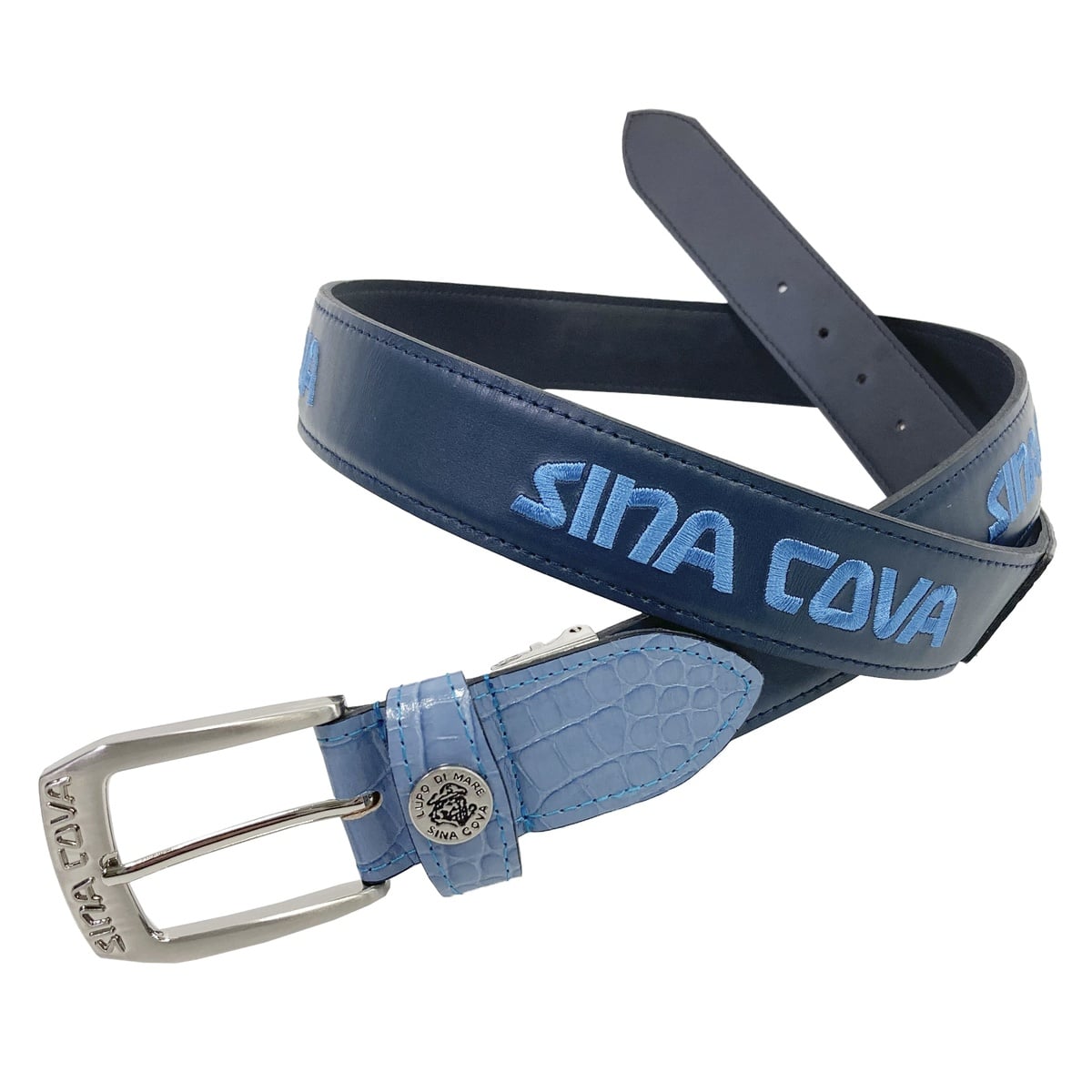 [SINA COVA(シナコバ)]ベルト 25276010 ブルー Fサイズ