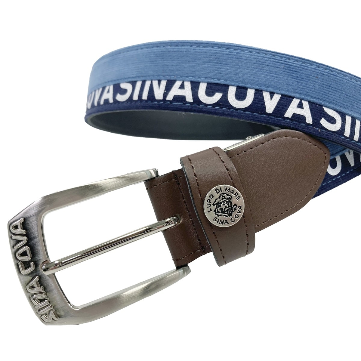 [SINA COVA(シナコバ)]ベルト 25276020 ブルー Fサイズ