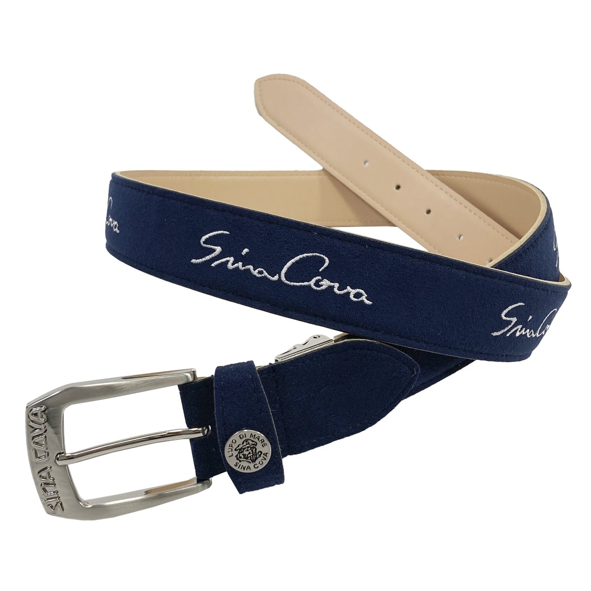 [SINA COVA(シナコバ)]ベルト 25276040 ネイビー Fサイズ