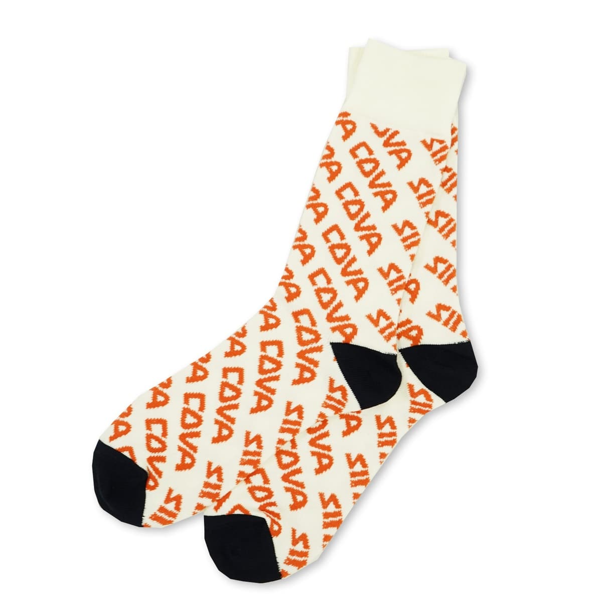 [SINA COVA(シナコバ)]ロングソックス (25㎝～27㎝) 25277420 ホワイト Fサイズ