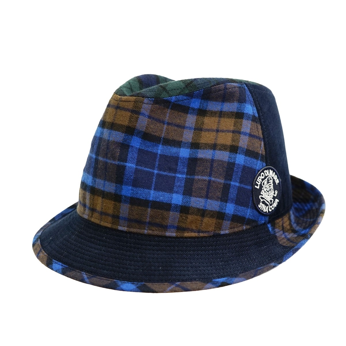 [SINA COVA(シナコバ)]クレイジーパターン中折れハット 25277730 ネイビー Fサイズ