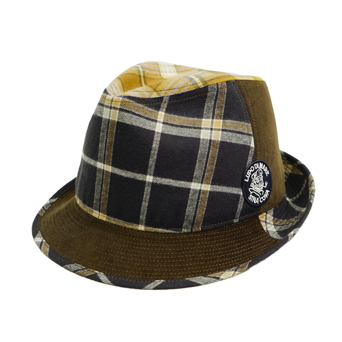 [SINA COVA(シナコバ)]クレイジーパターン中折れハット 25277730 ブラウン Fサイズ