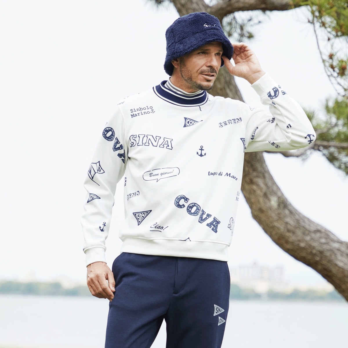 [SINA COVA(シナコバ)]バケットハット 25277740 ネイビー Fサイズ