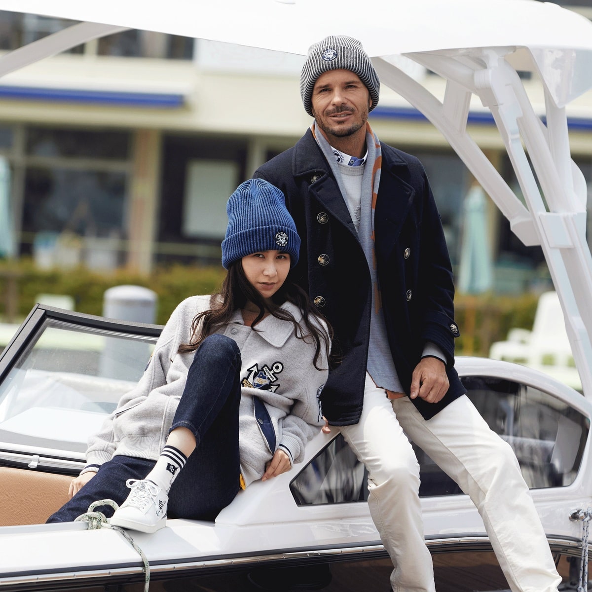 [SINA COVA(シナコバ)]ワッチキャップ(ニット帽) 25277750 グレー Fサイズ