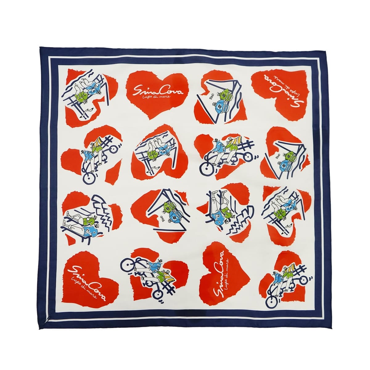 [SINA COVA(シナコバ)]フリーチーフ 25278310 ホワイト Fサイズ