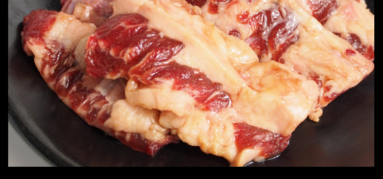 牛カルビ醬油だれ漬け