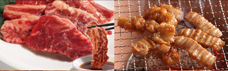 情熱の焼肉牛5種盛