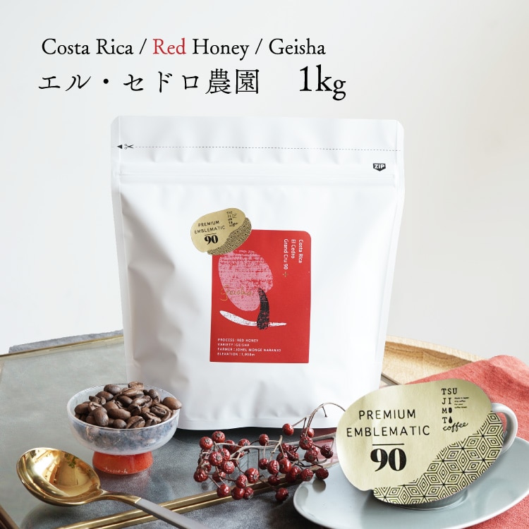 【数量限定】グランクリュコーヒー豆「コスタリカ エル・セドロ農園」1kg(200g×5袋)