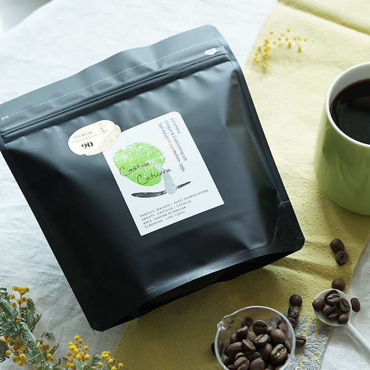 【数量限定】グランクリュコーヒー豆「コロンビア サンラファエル・ウォーターメロン」1kg(200g×5袋)