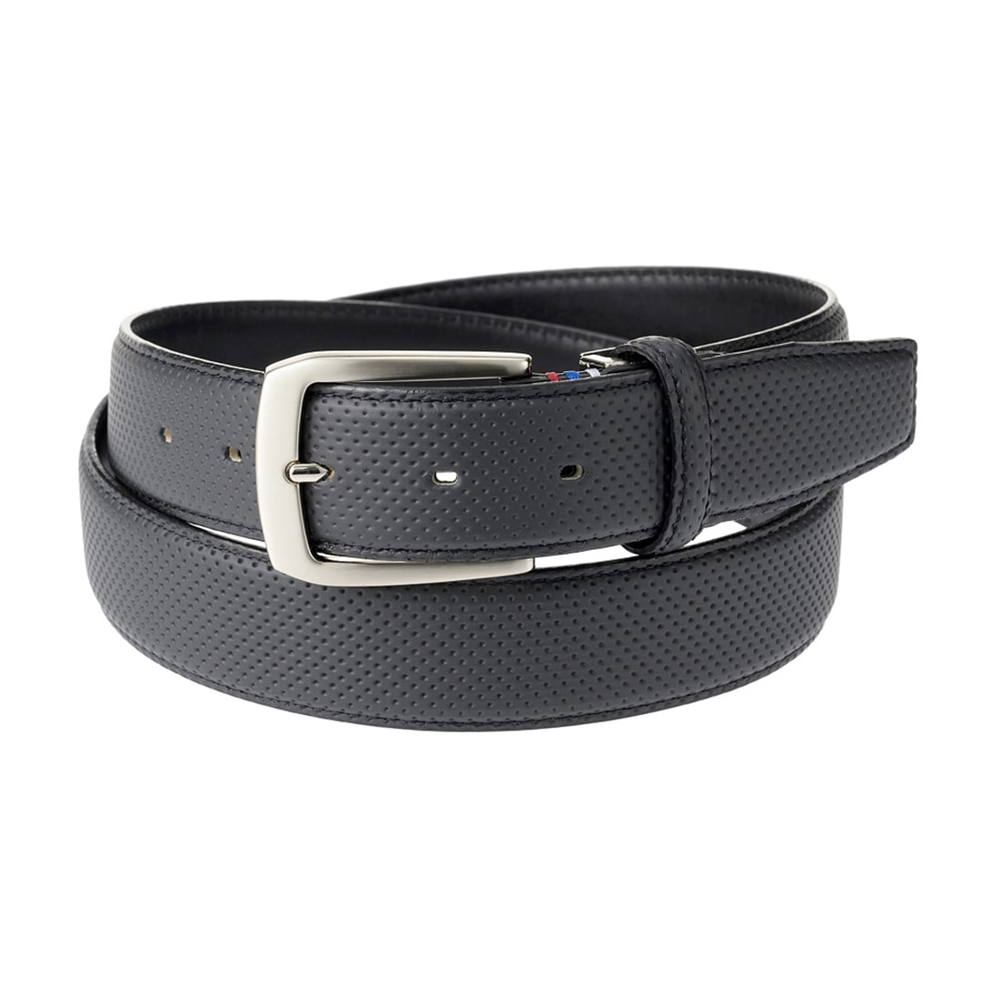 ノイインテレッセ × HRC ベルト メンズ ホンダレーシング 35mm幅 ハイブリッドレザー Neu interesse Honda 本田技研工業株式会社 Honda Racing Corporation 3168 ブラック