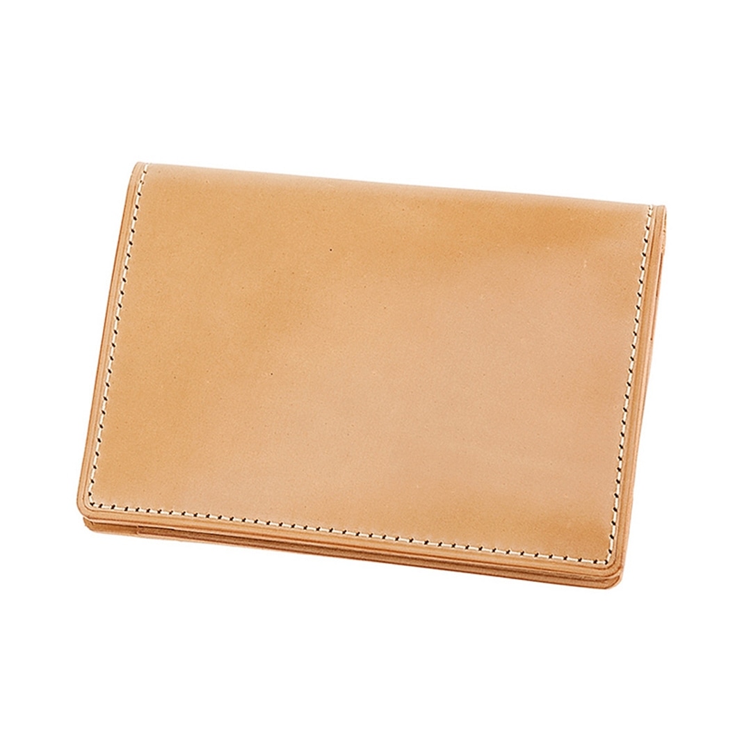 パスケース メンズ パス入れ 二つ折り 定期入れ 2面 本革 希少革 日本製 ナチュラル コードバン CYPRIS キプリス カードケース レーデルオガワ オイルシェル コードバン 父の日 ギフト 誕生日 プレゼント 5930 ナチュラル