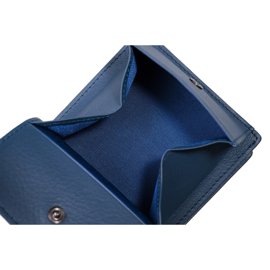 財布 メンズ 二つ折り 二つ折り財布 外BOX小銭入れ付き シャッテン 2.0 カーボンレザー ノイインテレッセ Neu interesse 革 レザー 牛革 父の日 ギフト 誕生日 プレゼント 0704 ブラック×レッド