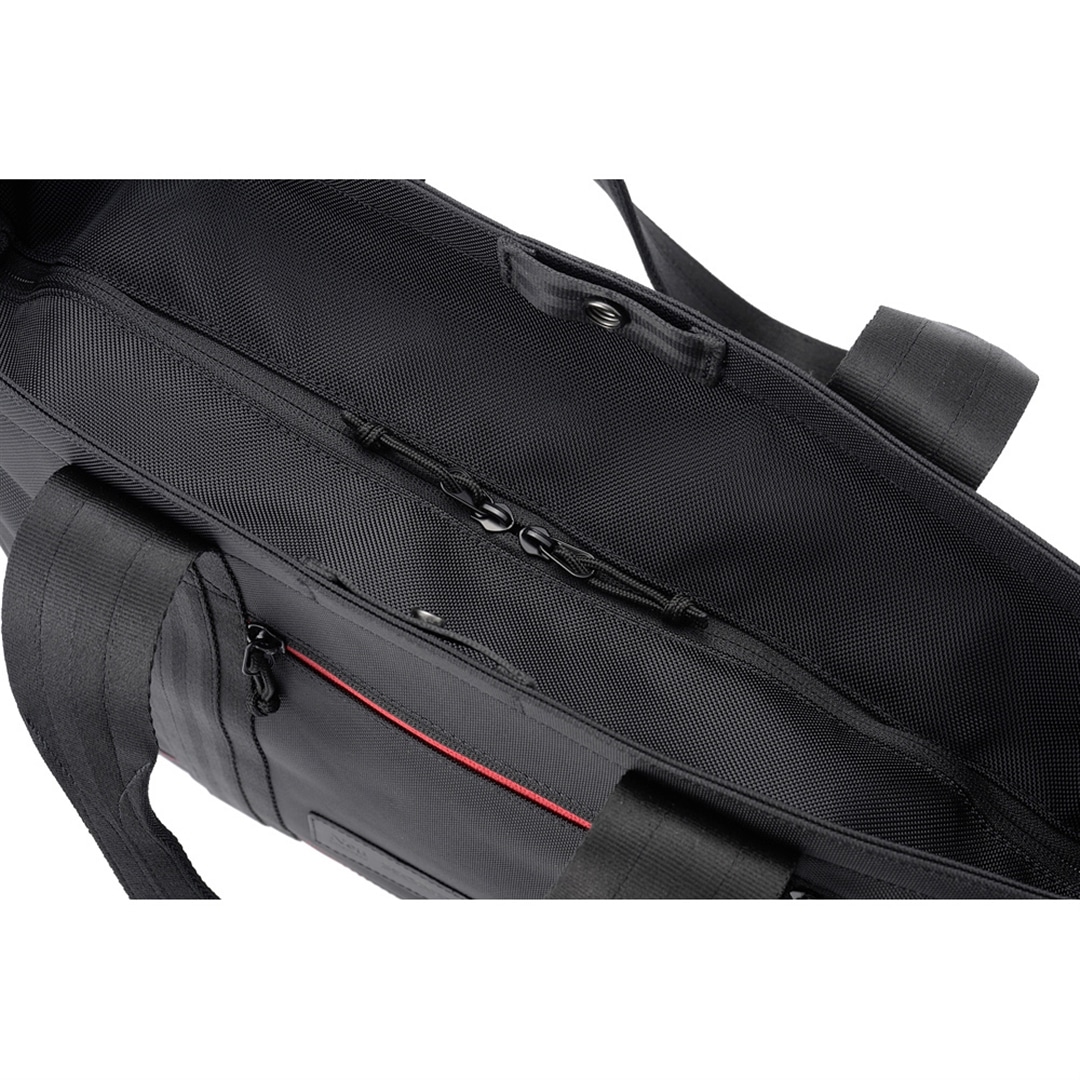 ノイインテレッセ × HRC トートバッグ ホンダレーシング メンズ RL -Red Line- Neu interesse Honda Racing Corporation カジュアル 3166 ブラック