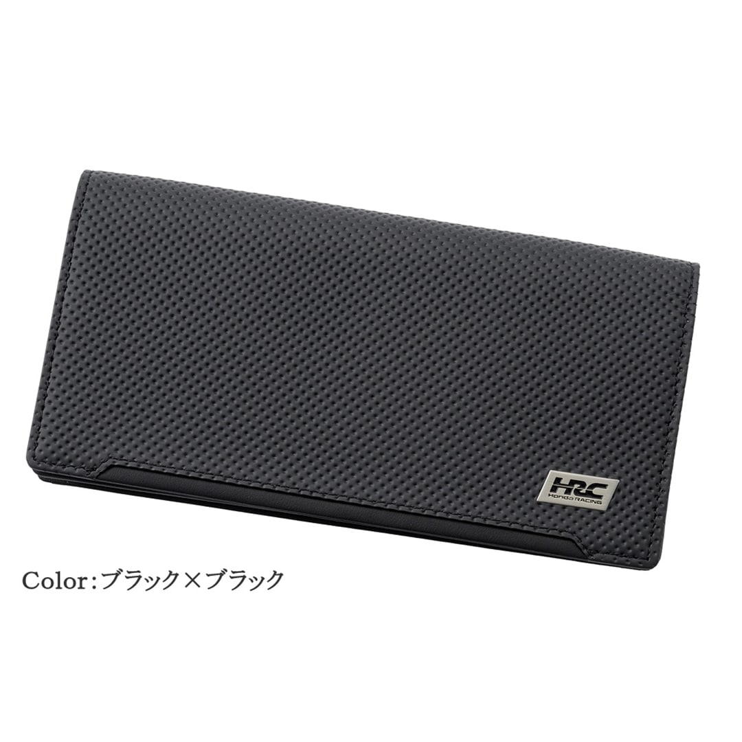 ノイインテレッセ × HRC 長財布 メンズ ホンダレーシング BR -Black & Red- 財布 革財布 Neu interesse Honda 本田技研工業株式会社 Honda Racing Corporation 3190 ブラック×ブラック