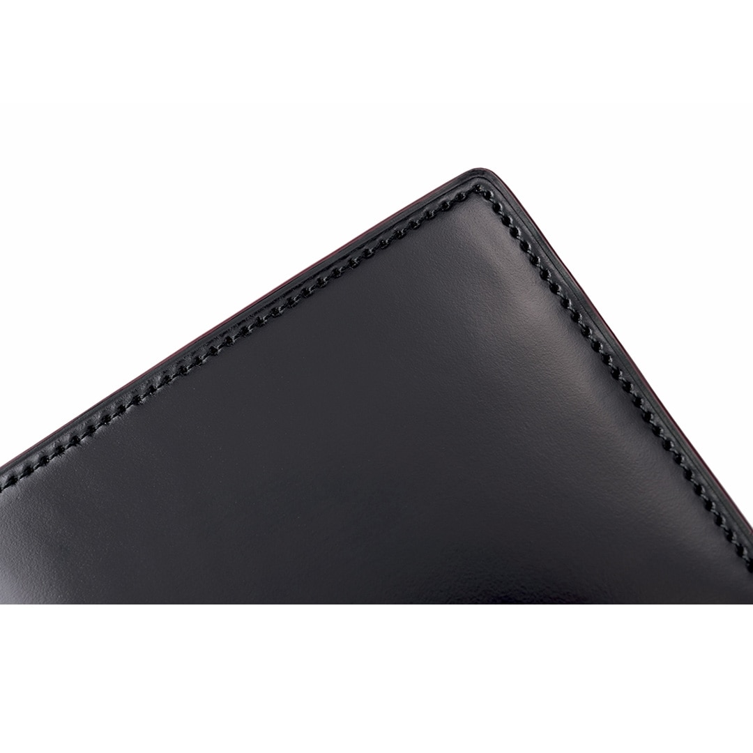 マネークリップ 財布 メンズ コードバン 本革 ブランド 札ばさみ キプリス CYPRIS オイルシェルコードバン & ヴァケッタレザー レーデルオガワ 革 日本製 薄い コンパクト スリム おしゃれ 誕生日 5471 ブラック