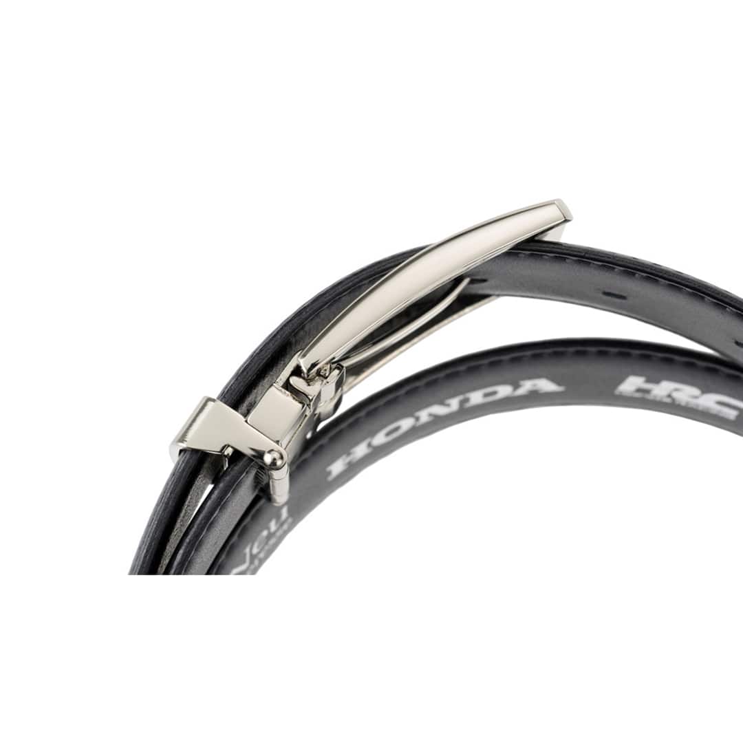 ノイインテレッセ × HRC ベルト メンズ ホンダレーシング 30mm幅 ハイブリッドレザー Neu interesse Honda 本田技研工業株式会社 Honda Racing Corporation 3167 ブラック