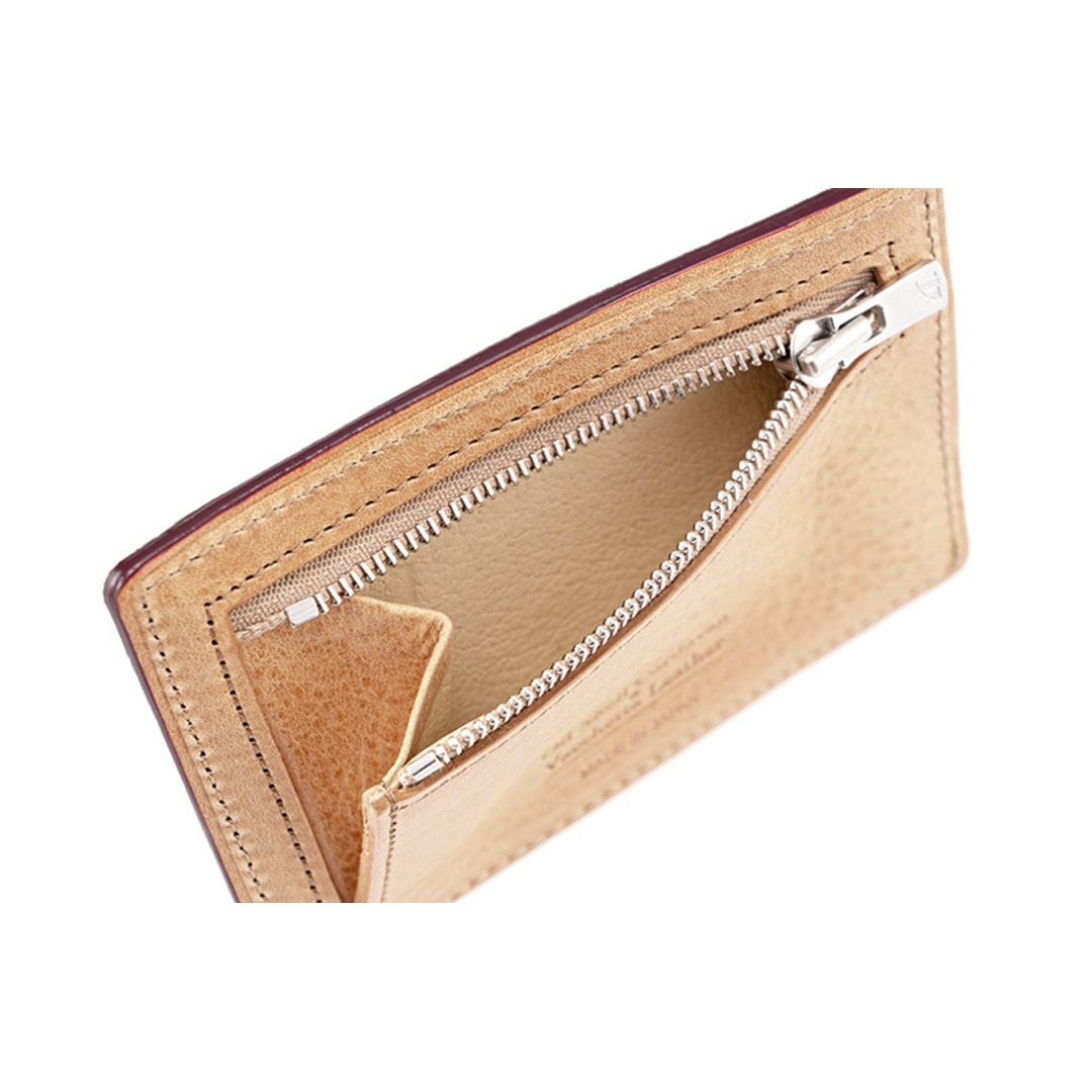 希少革 日本製 パス入れ メンズ パスケース 小銭入れ付き 定期入れ 単パス 単パスケース 本革 CYPRIS キプリス レーデルオガワ オイルシェルコードバン & ヴァケッタレザー 父の日 ギフト 誕生日 プレゼント 5465 ブラック