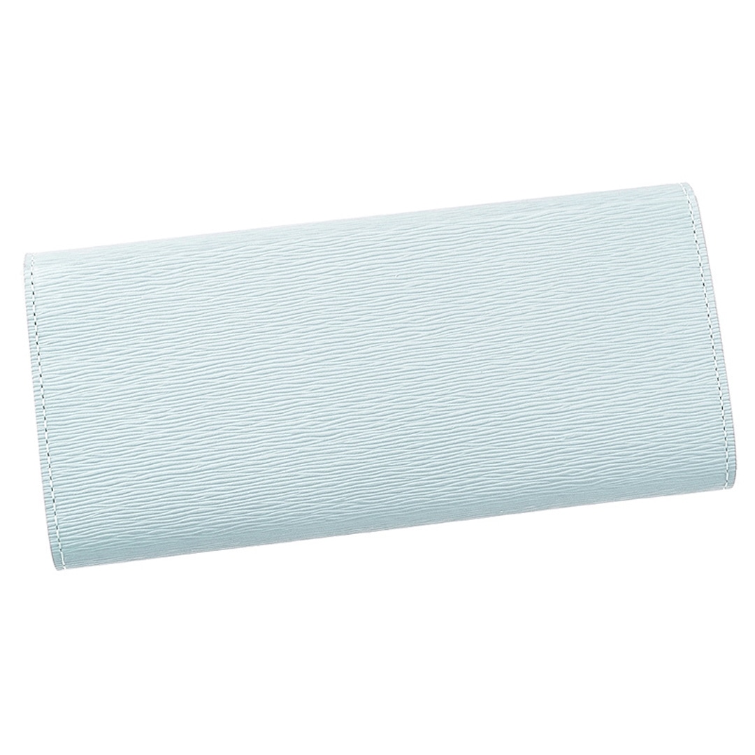 日本製 長財布 かぶせ レディース 傷つきにくいレザーを使用 キプリス ハニーセル ウィメンズ Cypris Women’s リサッカ 本革 日本製 おしゃれ かわいい 母の日 4987 ペールブルー