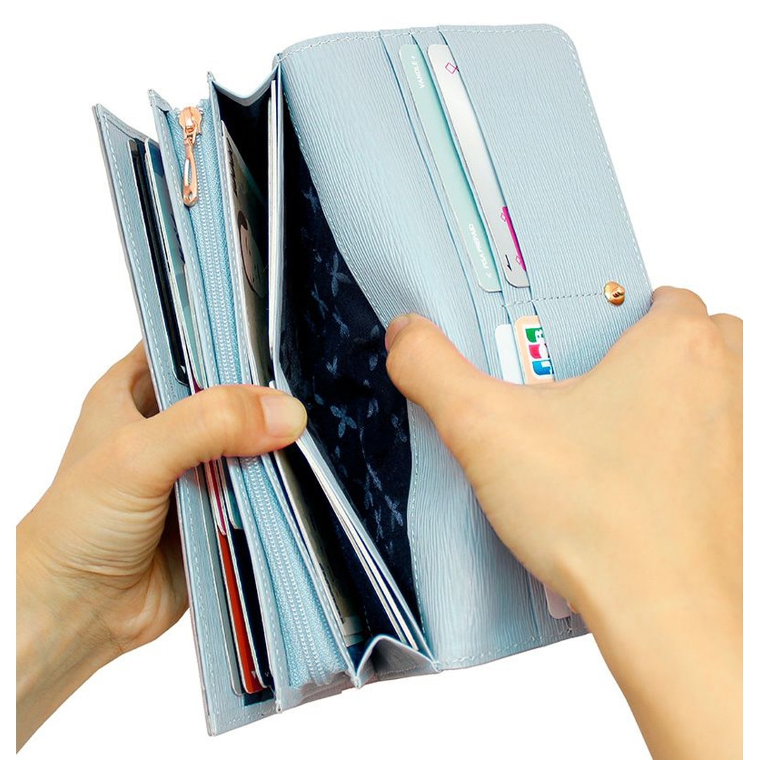 日本製 長財布 かぶせ レディース 傷つきにくいレザーを使用 キプリス ハニーセル ウィメンズ Cypris Women’s リサッカ 本革 日本製 おしゃれ かわいい 母の日 4987 ペールピンク