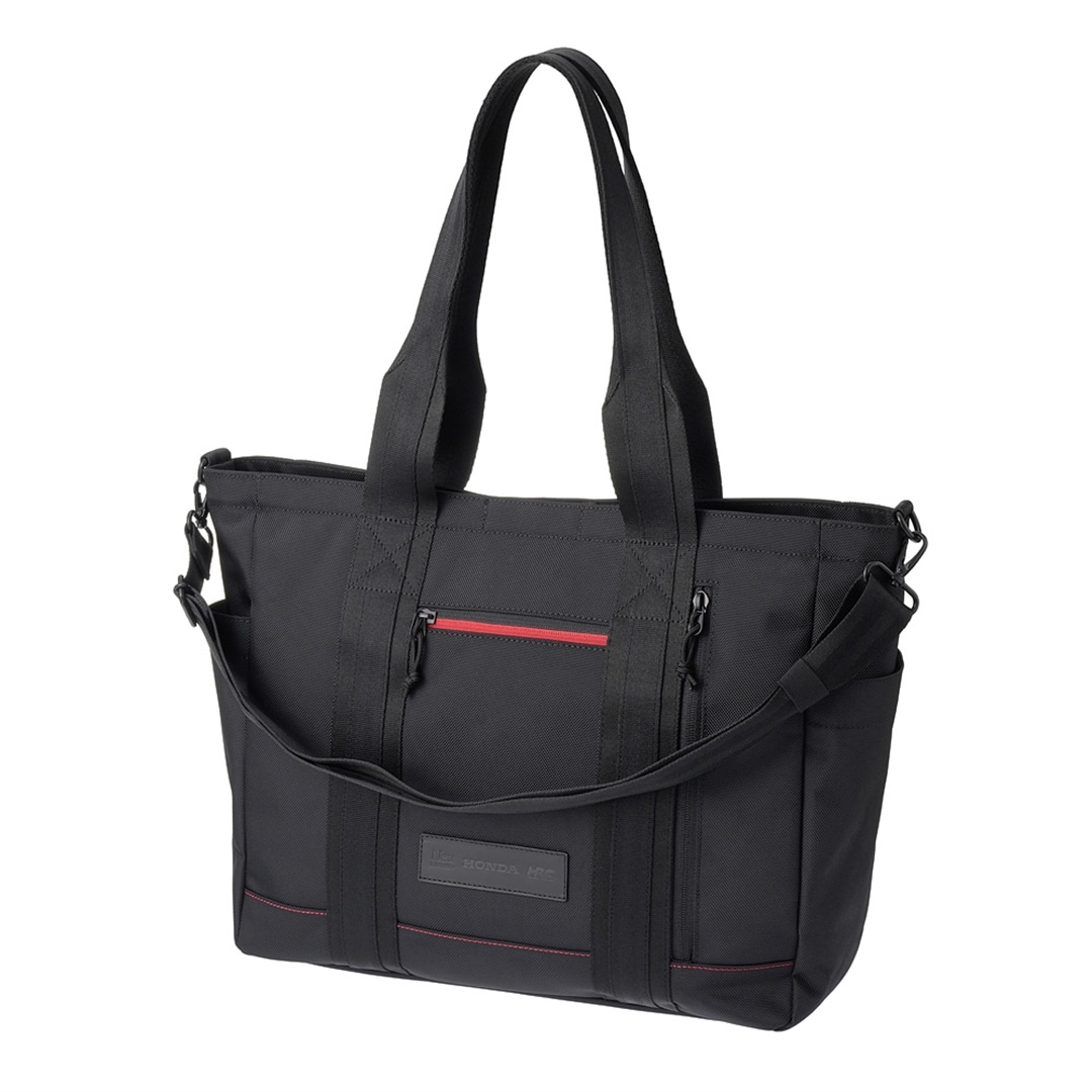 ノイインテレッセ × HRC トートバッグ ホンダレーシング メンズ RL -Red Line- Neu interesse Honda Racing Corporation カジュアル 3166 ブラック
