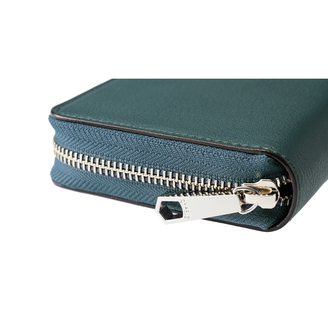 日本製 長財布 メンズ ハニーセル ラウンドファスナー 大型 カードがたくさん入る レディース ユニセックス CYPRIS キプリス トゥージュール 大容量 父の日 母の日 プレゼント 2468 ネイビー