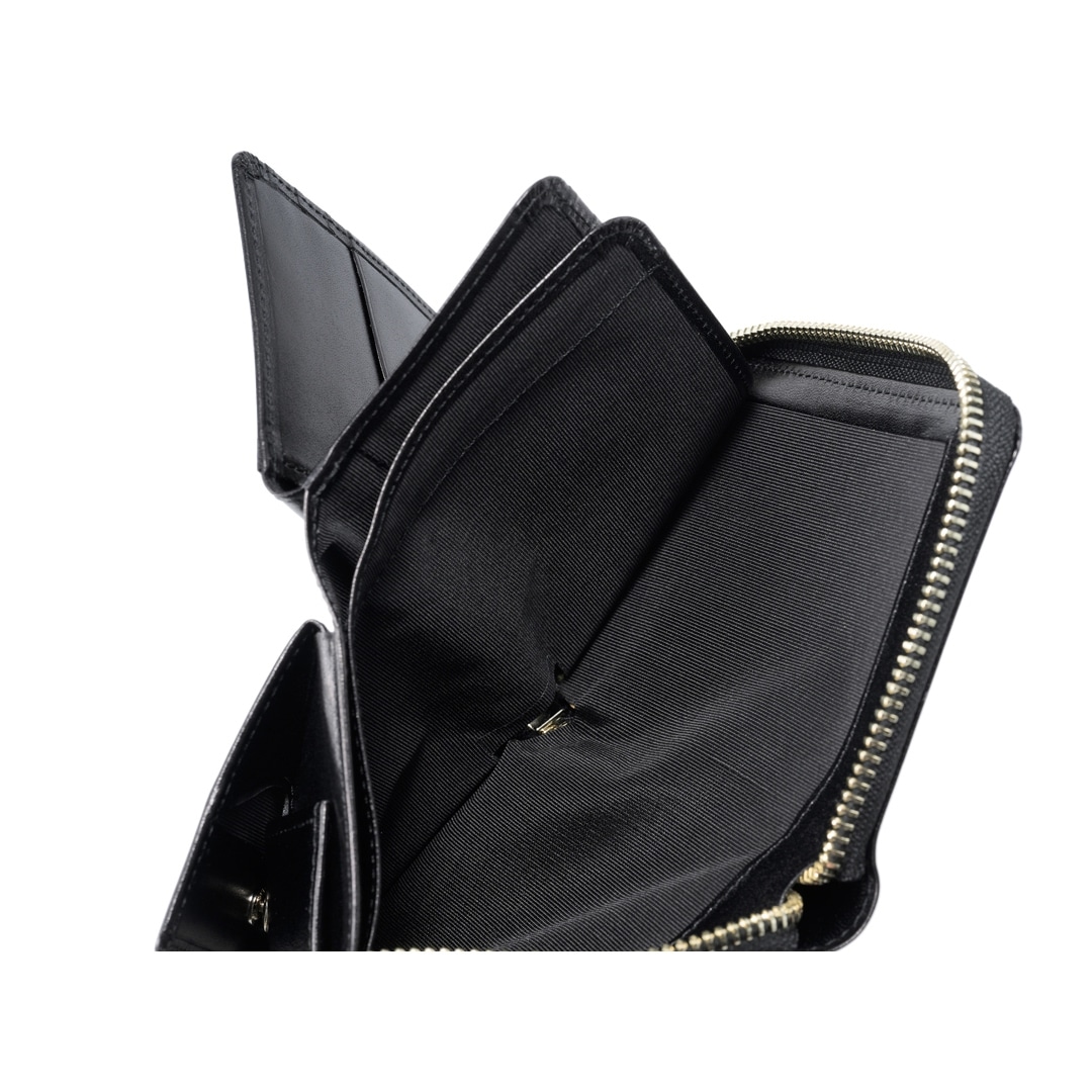 日本製 栃木レザー 二つ折り財布 メンズ ラウンドファスナー ミドル財布 BOX型小銭入れ ベロ付き 財布 CYPRIS キプリス ルミノアニリン 本革 牛革 父の日 ギフト 誕生日 プレゼント 2790 ホワイト