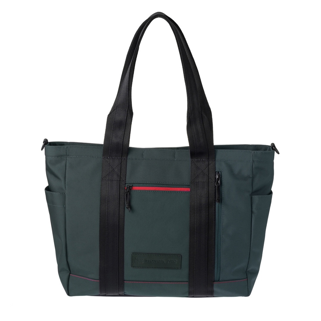 ノイインテレッセ × HRC トートバッグ ホンダレーシング メンズ RL -Red Line- Neu interesse Honda Racing Corporation カジュアル 3166 グレー