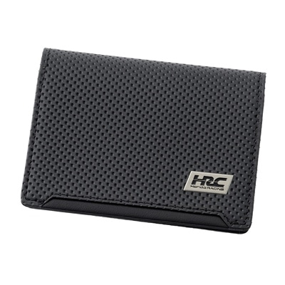 ノイインテレッセ × HRC 名刺入れ メンズ ホンダレーシング カードケース BR -Black & Red- 財布 革財布 Neu interesse Honda 本田技研工業株式会社 Honda Racing Corporation 3192
