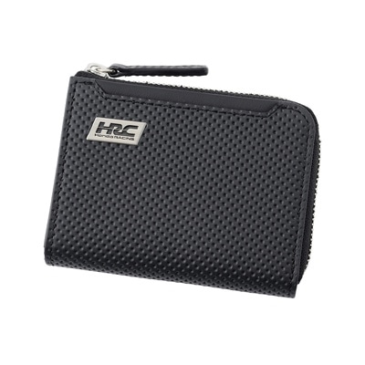 ノイインテレッセ × HRC 小銭入れ メンズ ホンダレーシング コインケース BR -Black & Red- Neu interesse Honda 本田技研工業株式会社 Honda Racing Corporation 3194