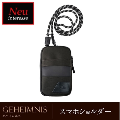 ノイインテレッセ Neu interesse スマホショルダー メンズ ゲハイムニス ビートテックス BEATTEX 高機能ナイロン ラッピング不可 3526