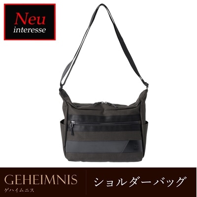 ノイインテレッセ Neu interesse ショルダーバッグ メンズ ゲハイムニス ビートテックス ナイロン 撥水性が高い ラッピング不可 3527
