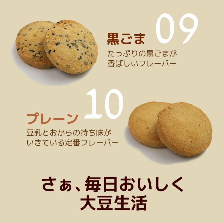 訳あり豆乳おからクッキー ベーシックタイプ 1kg