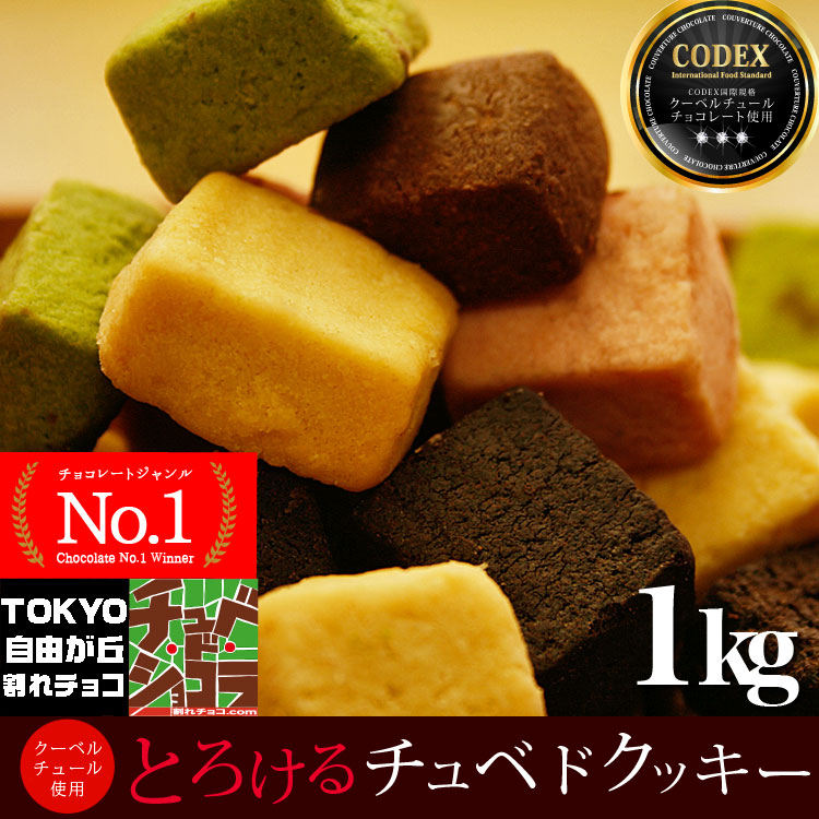 チュべ・ド・クッキーMIX(250g×4袋) チュベ・ド・ショコラ 自由が丘 割れチョコ チョコレートクッキー