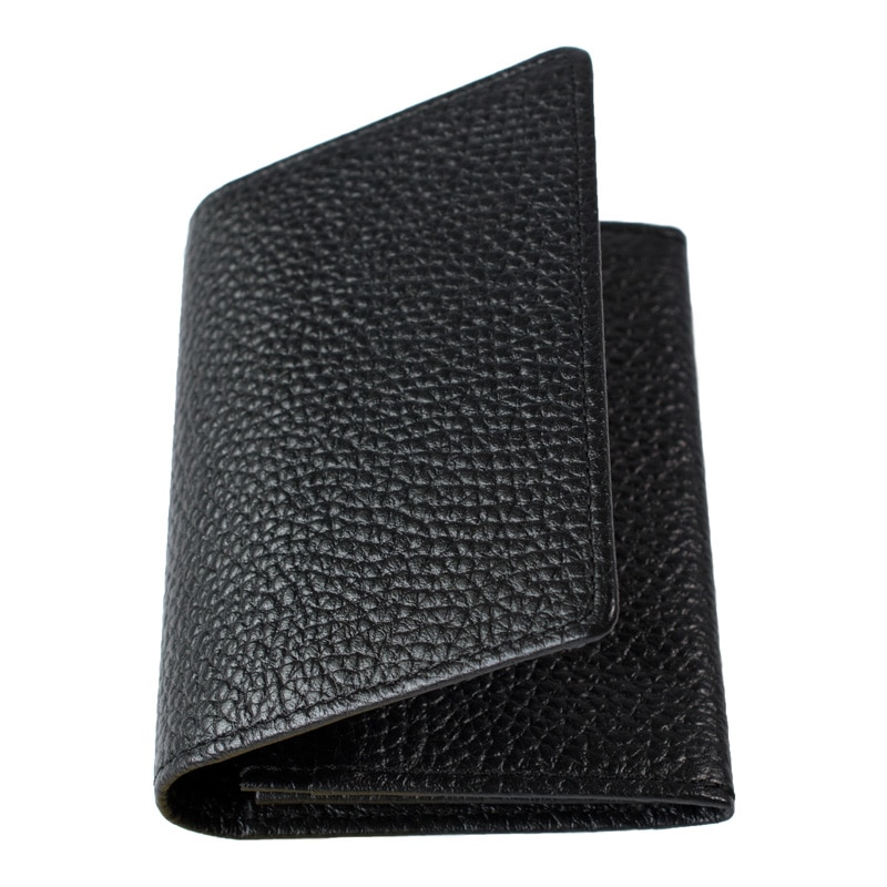 名刺入れ 本革 大容量 シンプル メンズ【02】ブラック(グレイン生地) Tav-019-bk-g