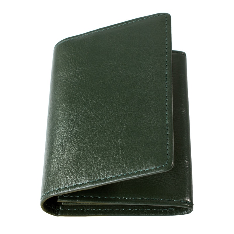 名刺入れ 本革 大容量 シンプル メンズ【11】グリーン Tav-019-gr