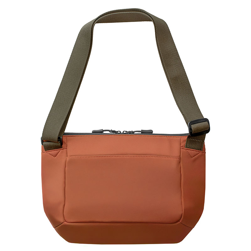 ショルダーバッグ メンズ スマートショルダー ボディバッグ 軽量 お出かけ 買い物 旅行 出張 スリングバッグ シンプル サブバッグ コンパクト 斜め掛け 【04】オレンジ Tav-052-or 【タバラット】